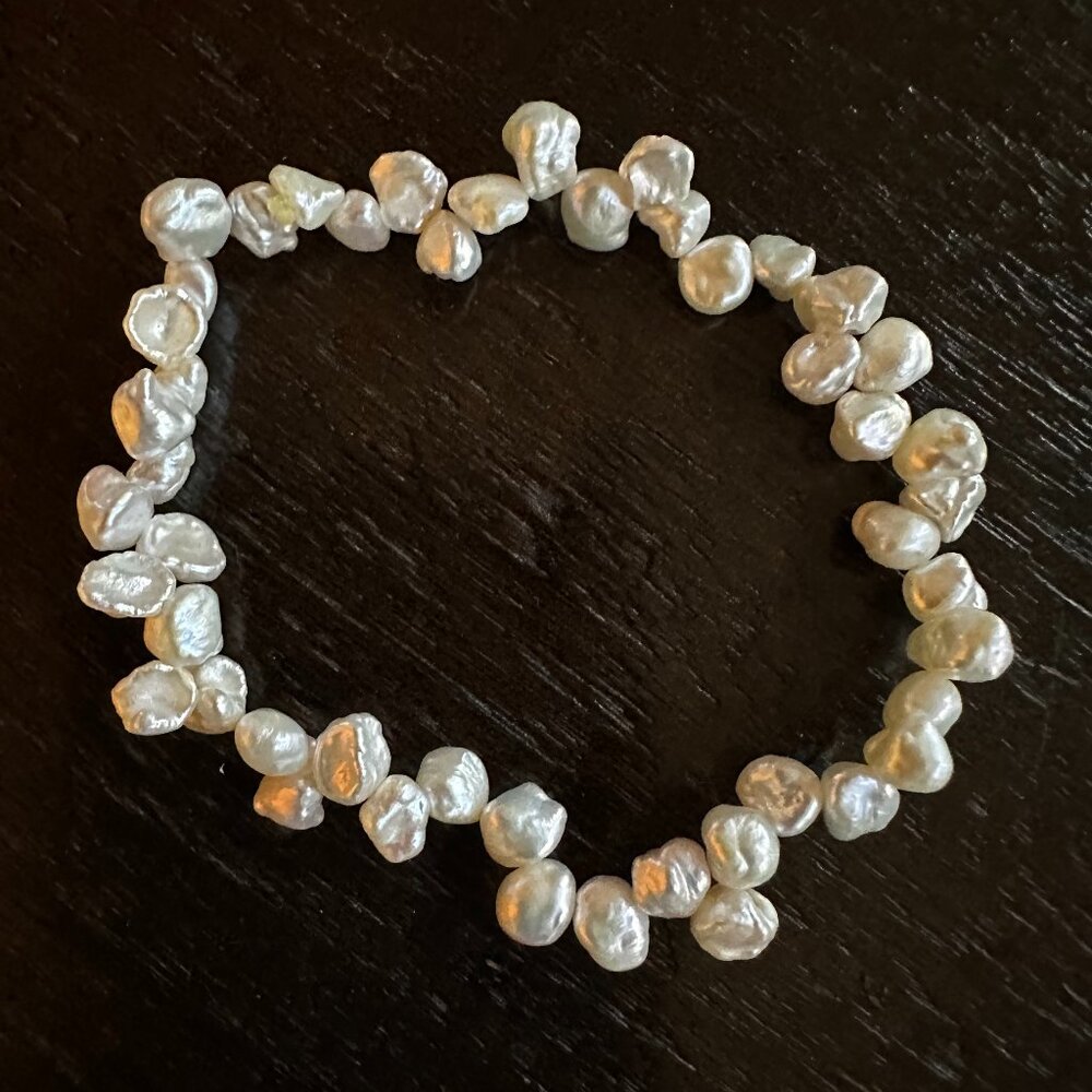 Pearl elastic bracelet